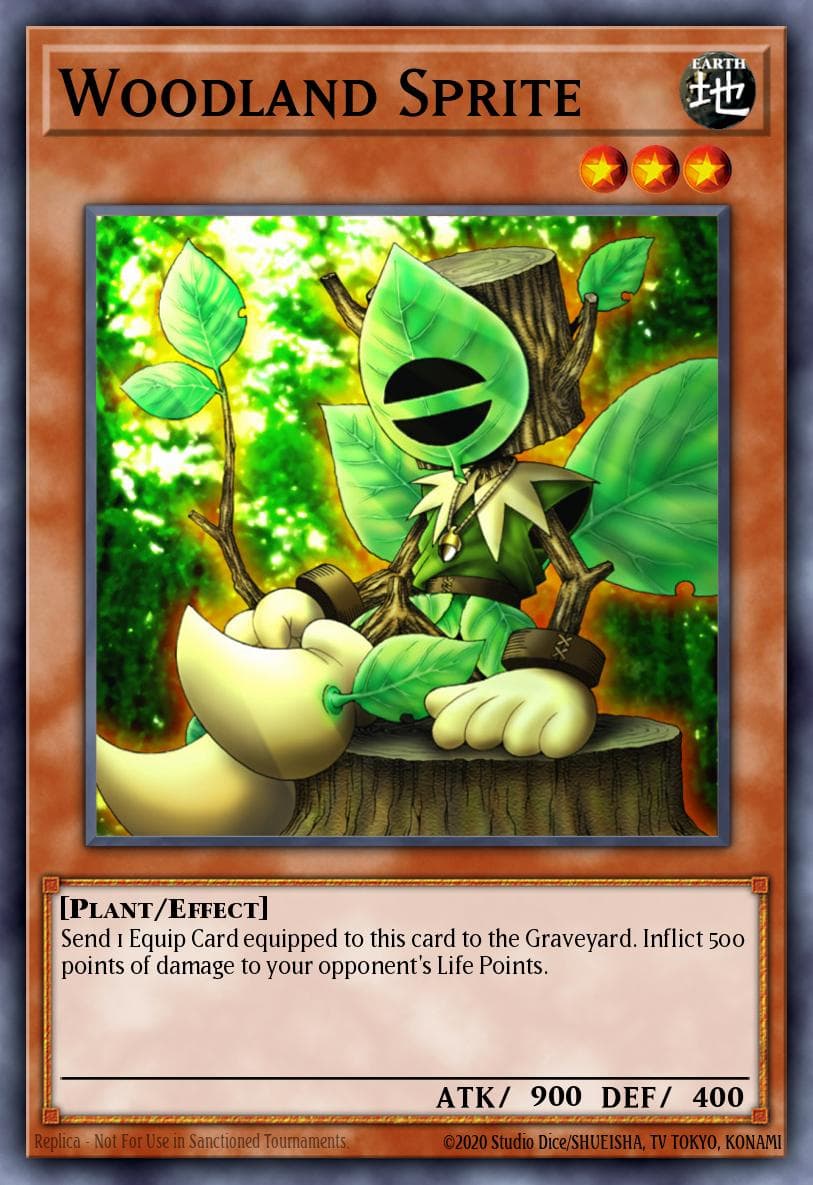 Woodland Sprite — Legacy of Darkness (Worldwide English) Yu-Gi-Oh! card by KAZUKI TAKAHASHI