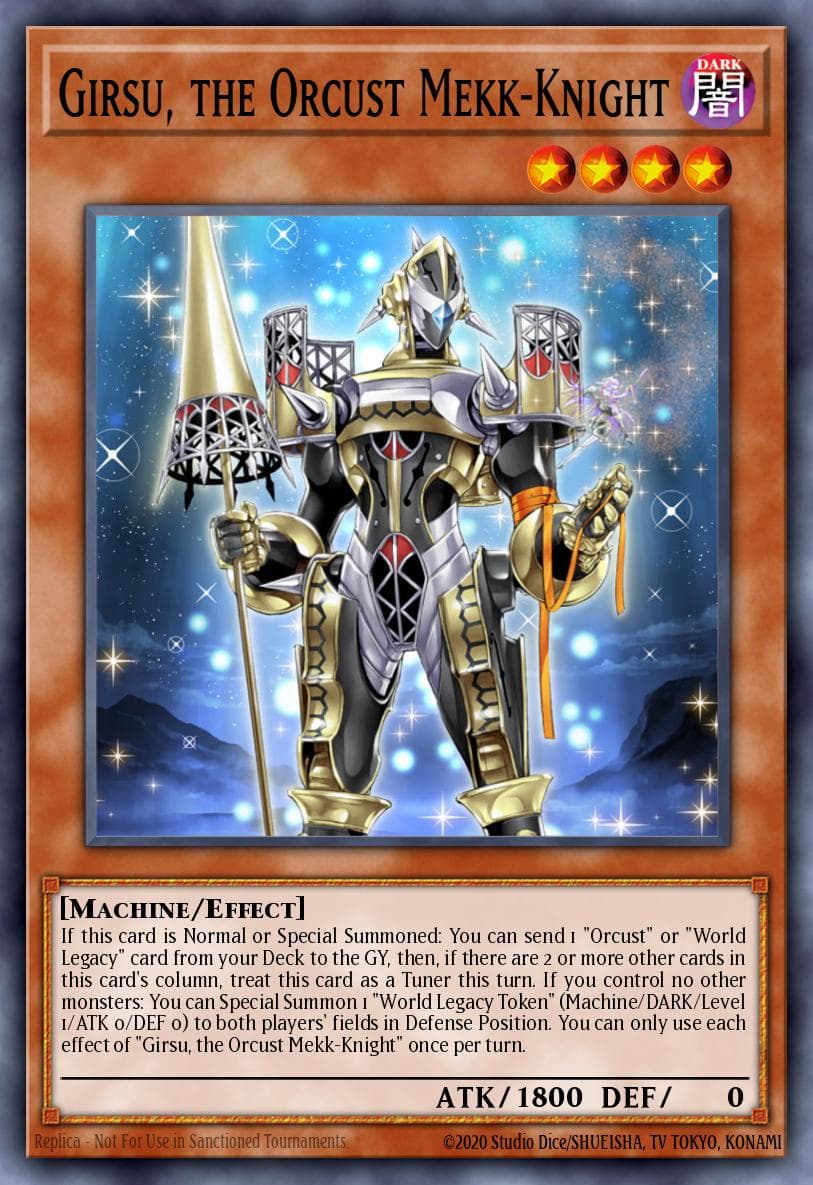 Girsu, the Orcust Mekk-Knight — 2021 Tin of Ancient Battles
