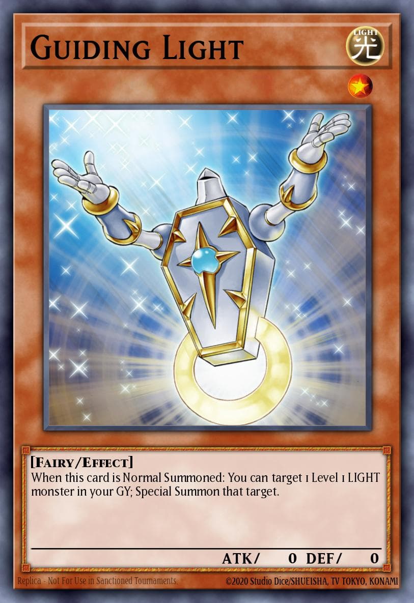 Guiding Light — Structure Deck: Wave of Light Yu-Gi-Oh! card by KAZUKI TAKAHASHI
