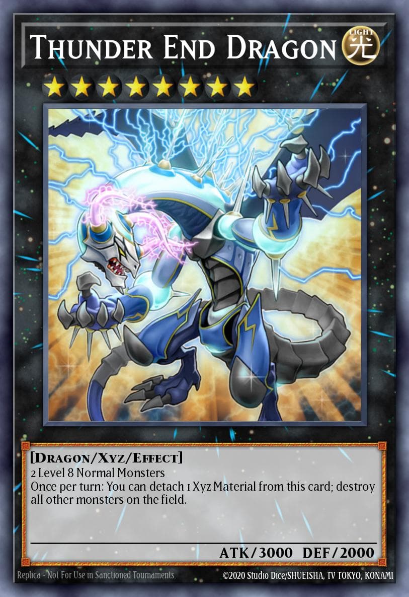 Thunder End Dragon — Yu-Gi-Oh! card