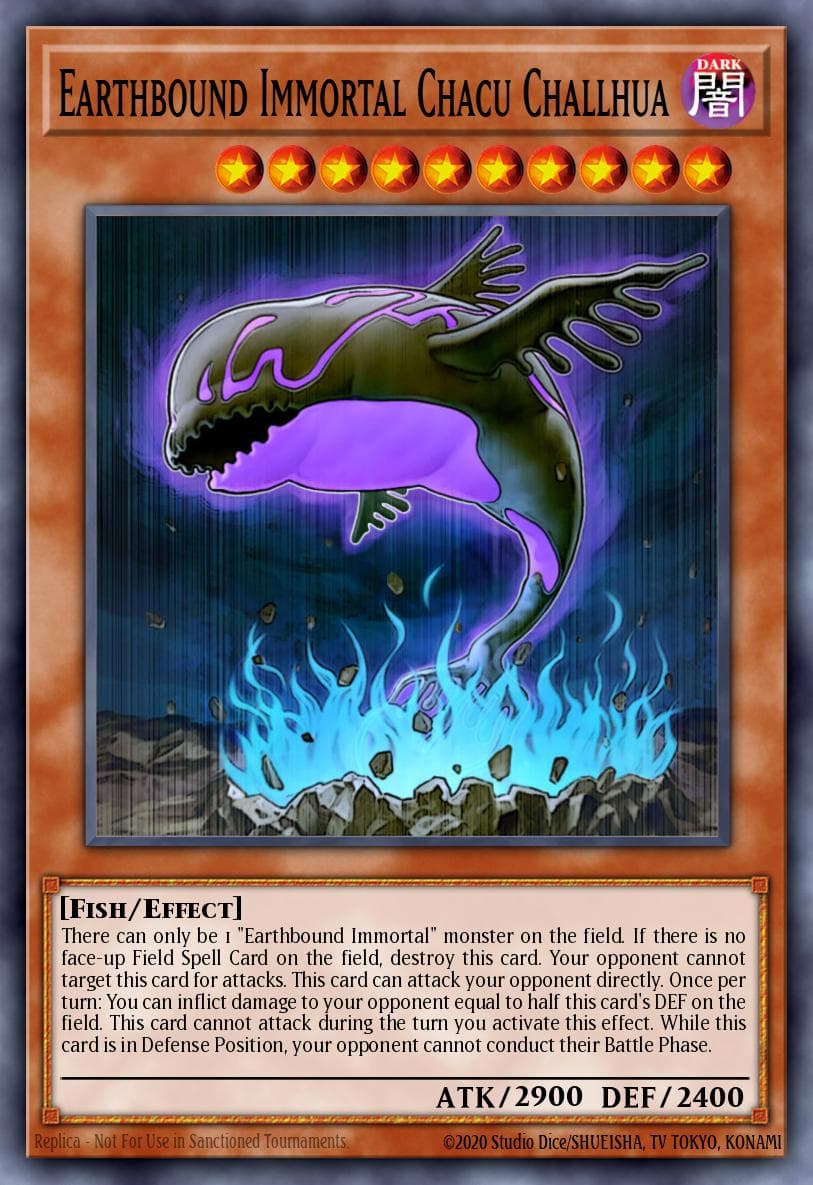 Earthbound Immortal Chacu Challhua — Yu-Gi-Oh! card