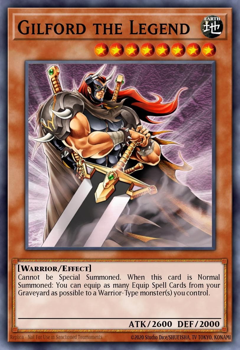 Gilford the Legend — World Championship 2010 Card Pack Yu-Gi-Oh! card by TAKAHASHI