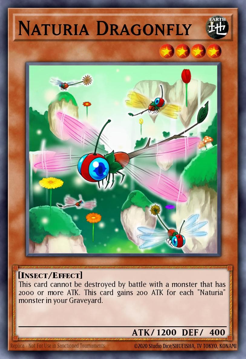 Naturia Dragonfly — Duel Terminal 3