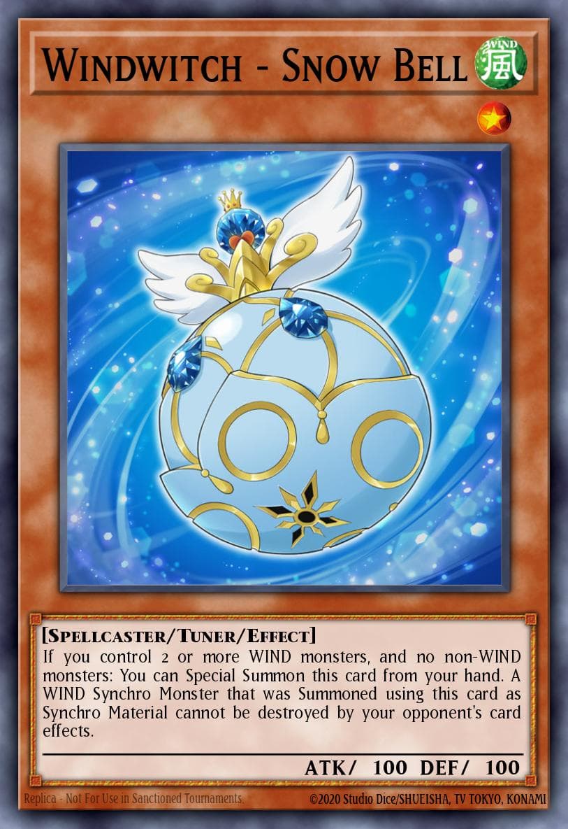 Windwitch - Snow Bell — Yu-Gi-Oh! card