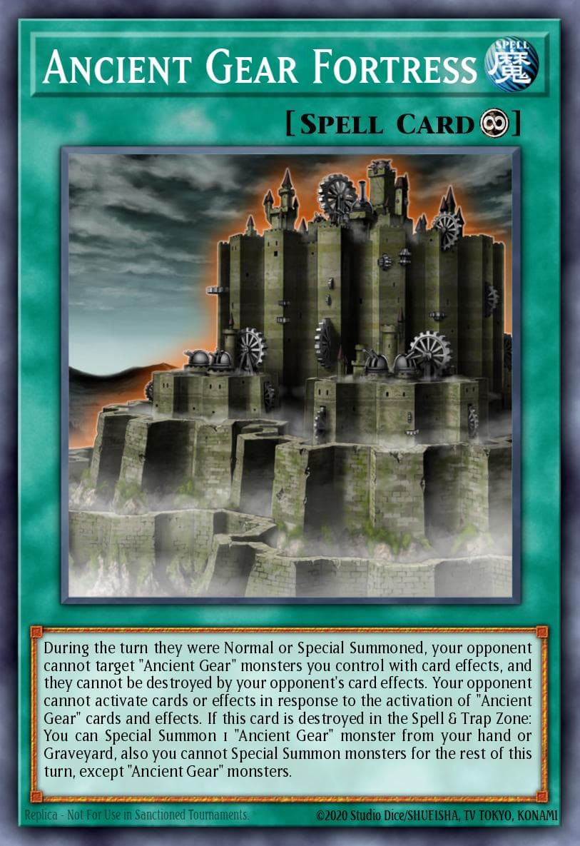 Ancient Gear Fortress — Yu-Gi-Oh! card