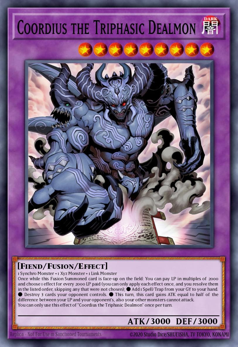 Coordius the Triphasic Dealmon — 2022 Tin of the Pharaoh's Gods
