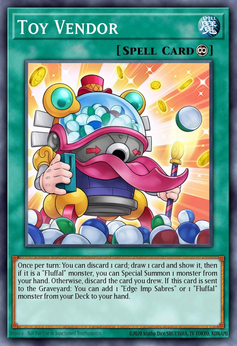Toy Vendor — The New Challengers Yu-Gi-Oh! card by NAOKI TAKEDA
