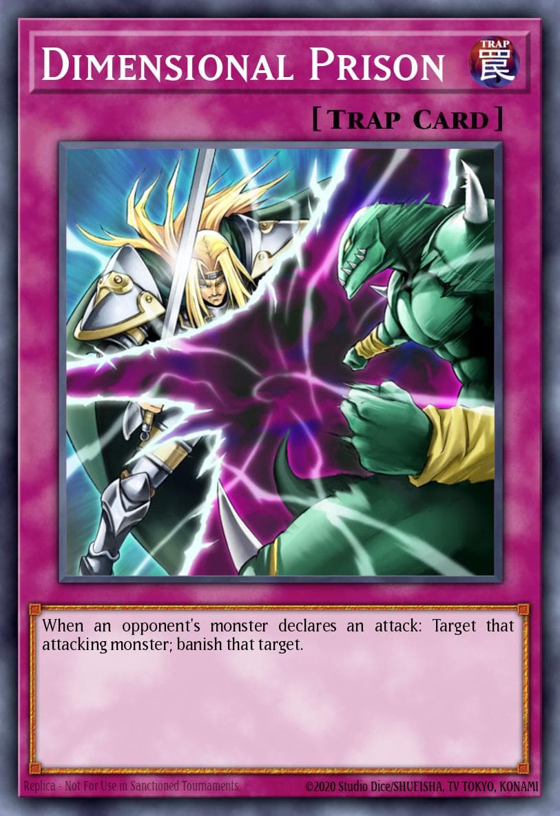 Dimensional Prison — Yu-Gi-Oh! card