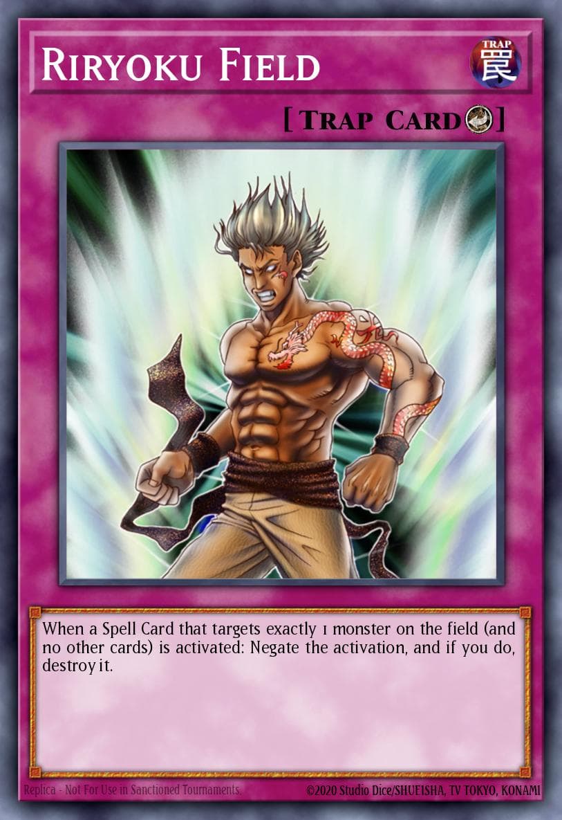 Riryoku Field — Dark Beginning 2 Yu-Gi-Oh! card by KAZUKI TAKAHASHI