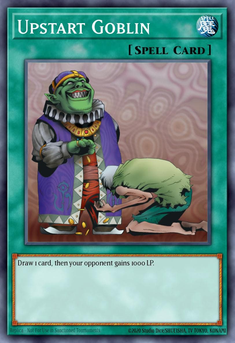 Upstart Goblin — Yu-Gi-Oh! card