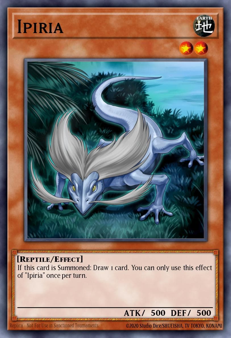 Ipiria — Battles of Legend: Hero's Revenge Yu-Gi-Oh! card by KAZUKI TAKAHASHI