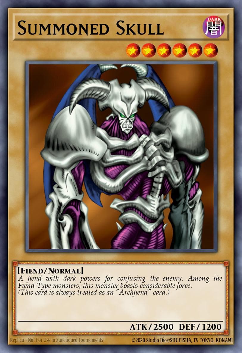 Summoned Skull — Yu-Gi-Oh! card