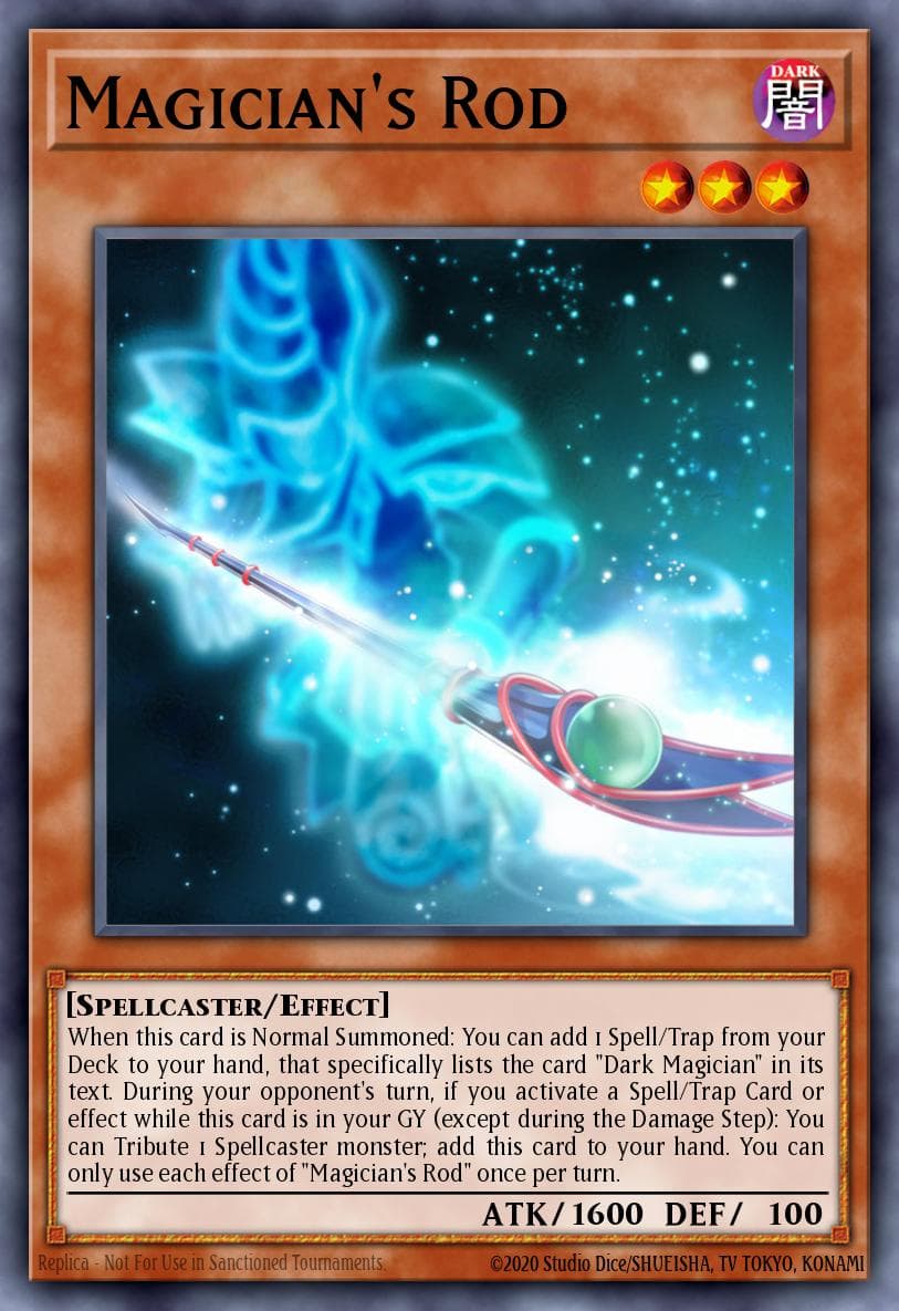 Magician's Rod — Yu-Gi-Oh! card
