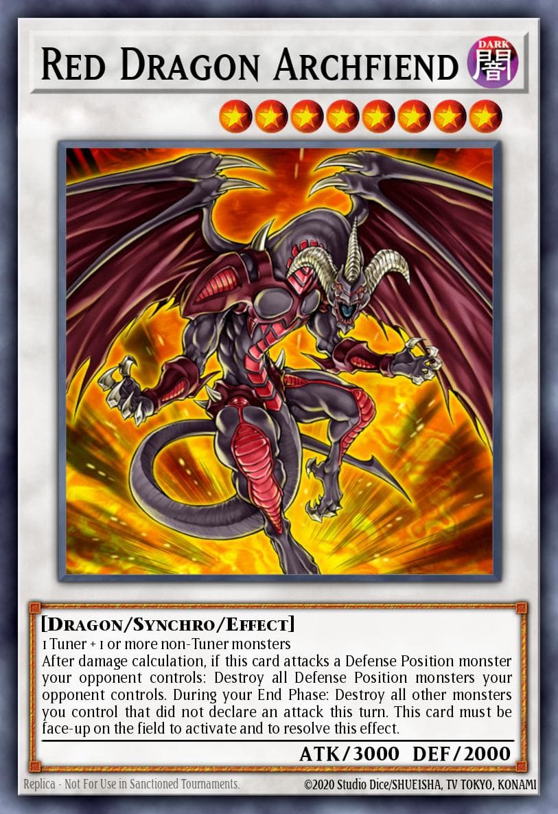 Red Dragon Archfiend — Yu-Gi-Oh! card
