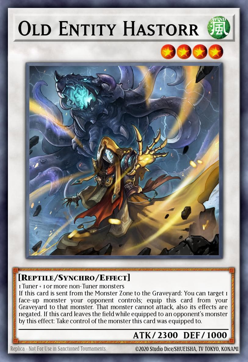 Old Entity Hastorr — Yu-Gi-Oh! card