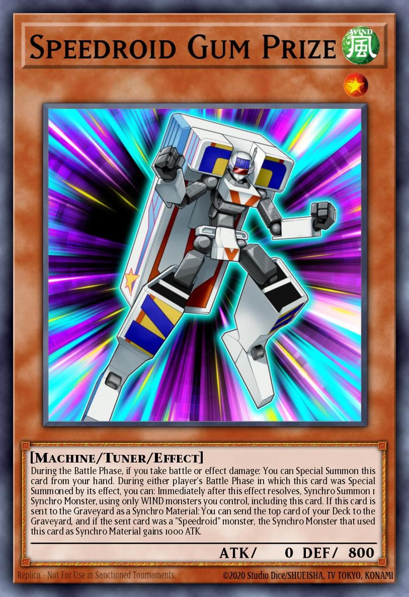 Speedroid Gum Prize — 2017 Mega-Tin Mega Pack