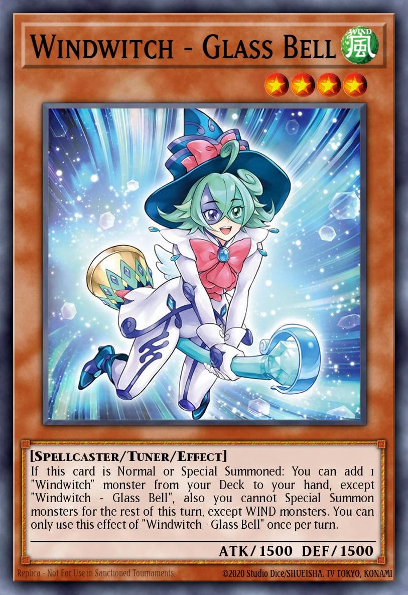 Windwitch - Glass Bell — Yu-Gi-Oh! card