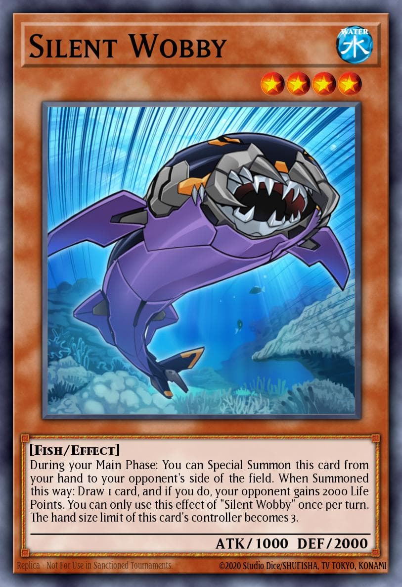 Silent Wobby — Premium Gold Yu-Gi-Oh! card by KAZUKI TAKAHASHI