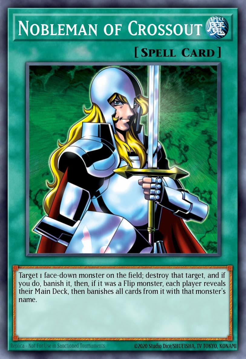 Nobleman of Crossout — Yu-Gi-Oh! card