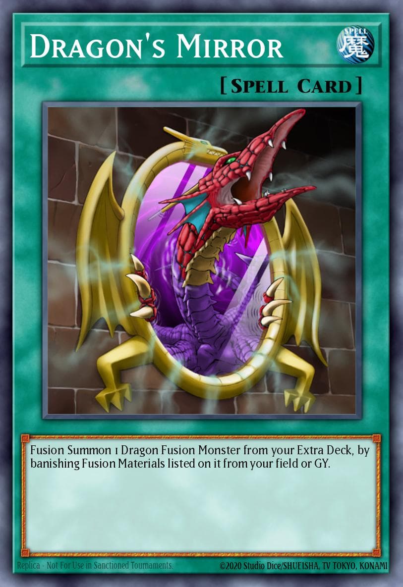Dragon's Mirror — Yu-Gi-Oh! card
