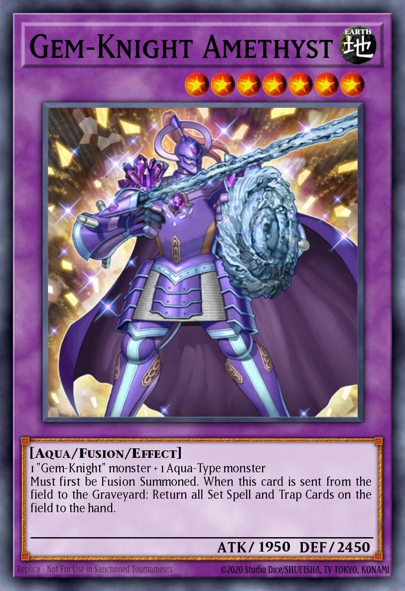 Gem-Knight Amethyst — Yu-Gi-Oh! card