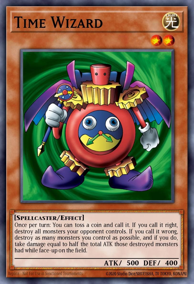 Time Wizard — Yu-Gi-Oh! card