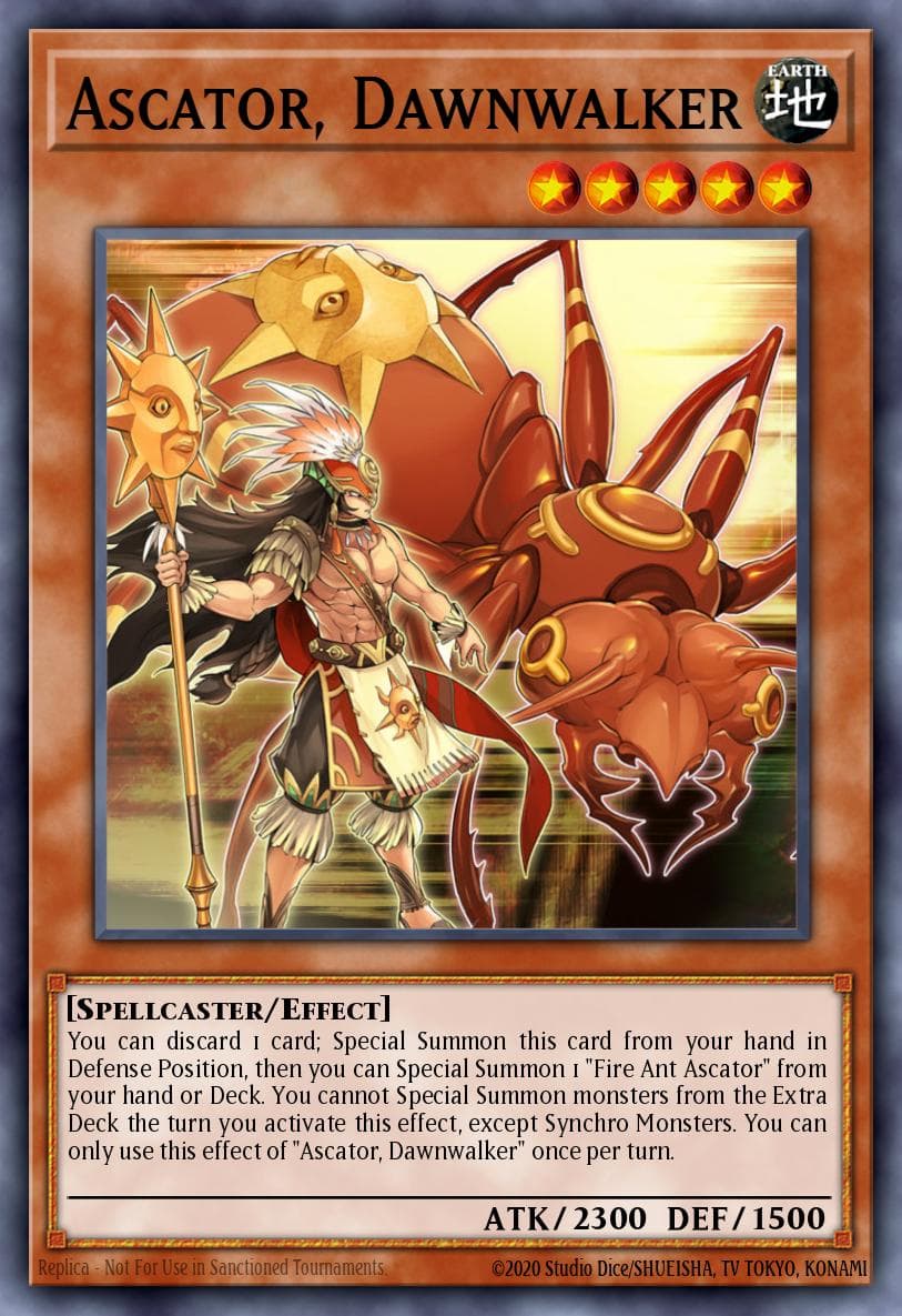 Ascator, Dawnwalker — Legendary Duelists: Immortal Destiny Yu-Gi-Oh! card by KAZUKI TAKAHASHI