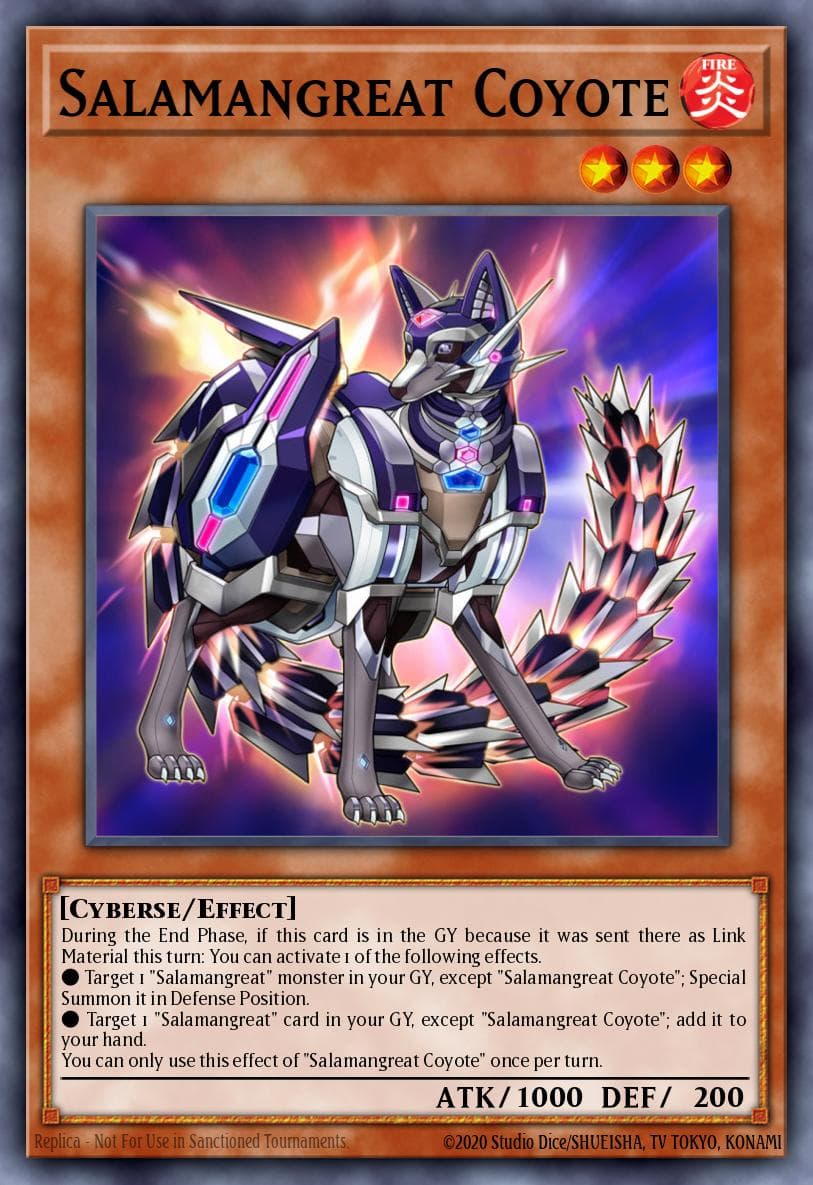 Salamangreat Coyote — Rising Rampage Special Edition
