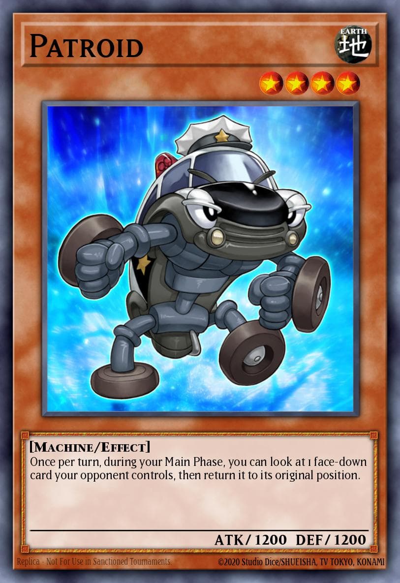 Patroid — Cybernetic Revolution Yu-Gi-Oh! card by KAZUKI TAKAHASHI