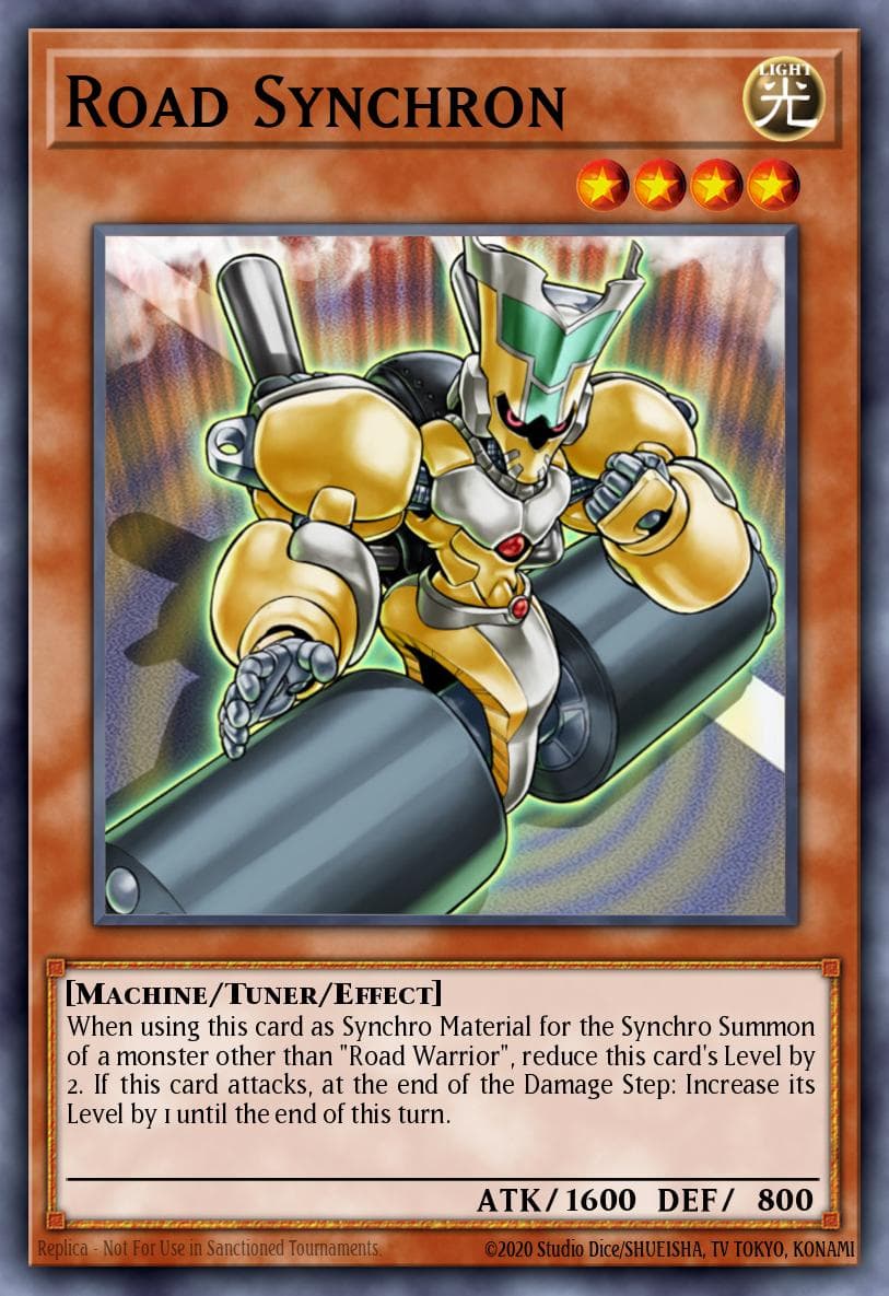 Road Synchron — Yu-Gi-Oh! card