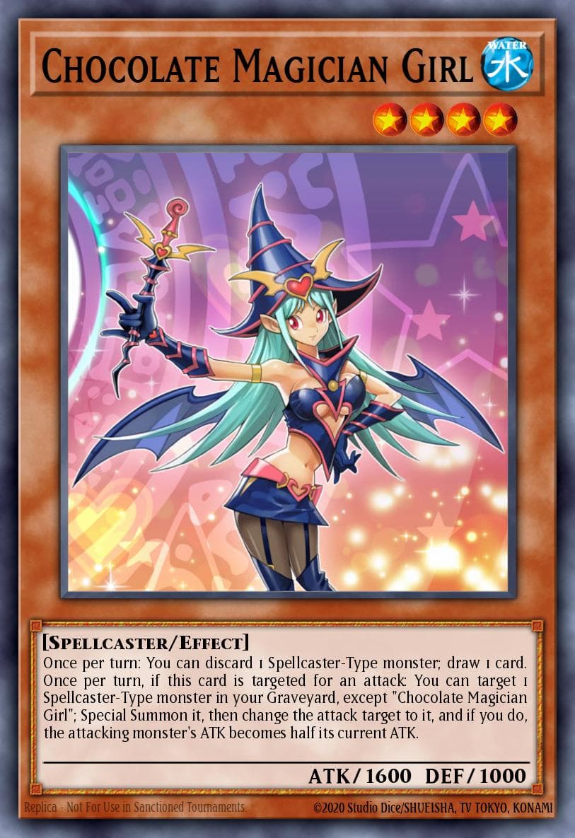 Chocolate Magician Girl — Yu-Gi-Oh! card