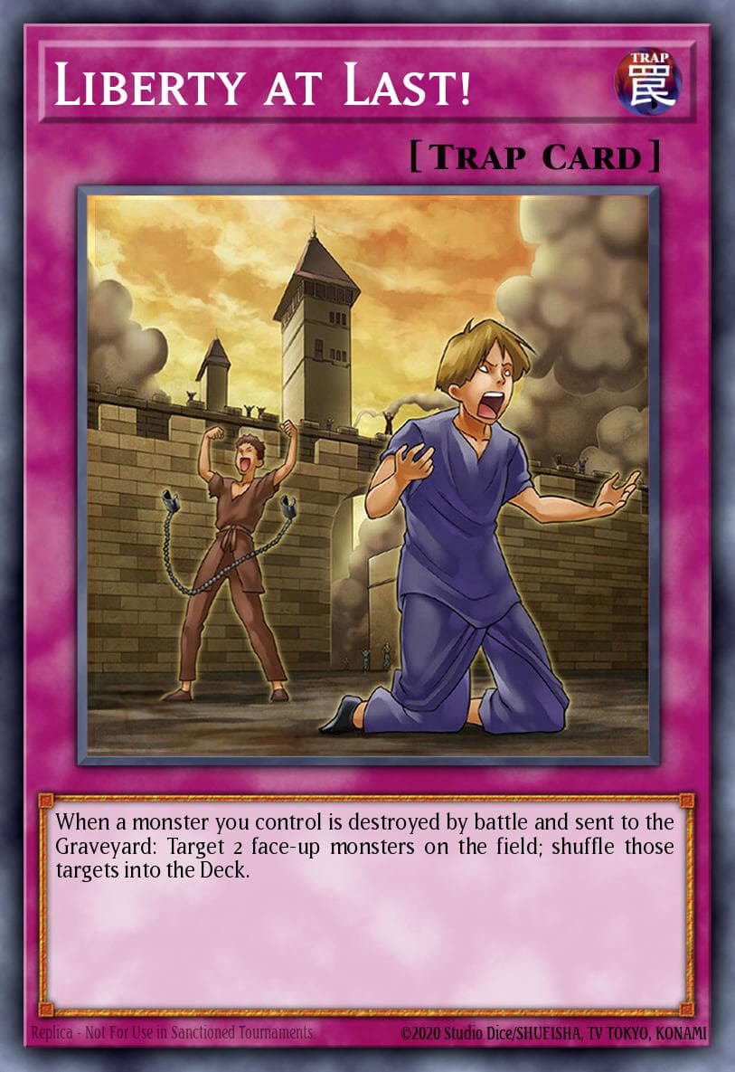Liberty at Last! — Legendary Duelists: Synchro Storm Yu-Gi-Oh! card by Konami