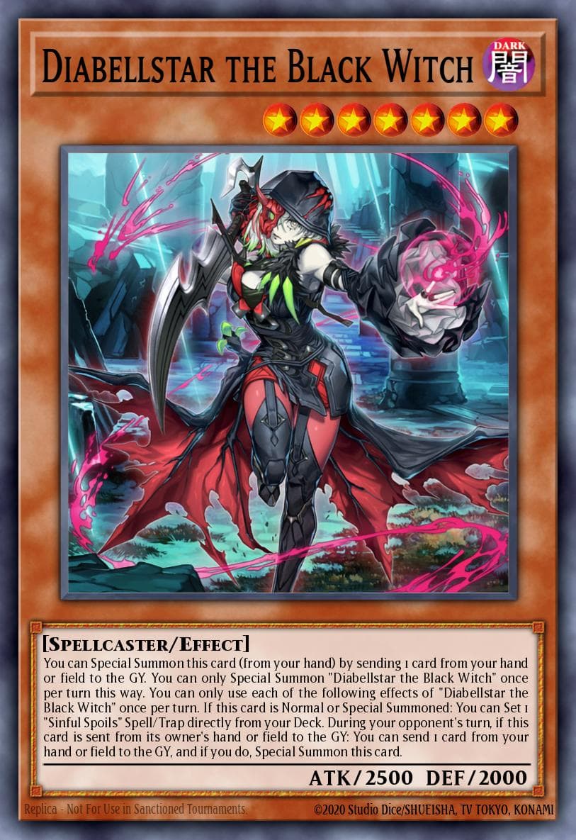 Diabellstar the Black Witch (UTR) — OTS Tournament Pack 26