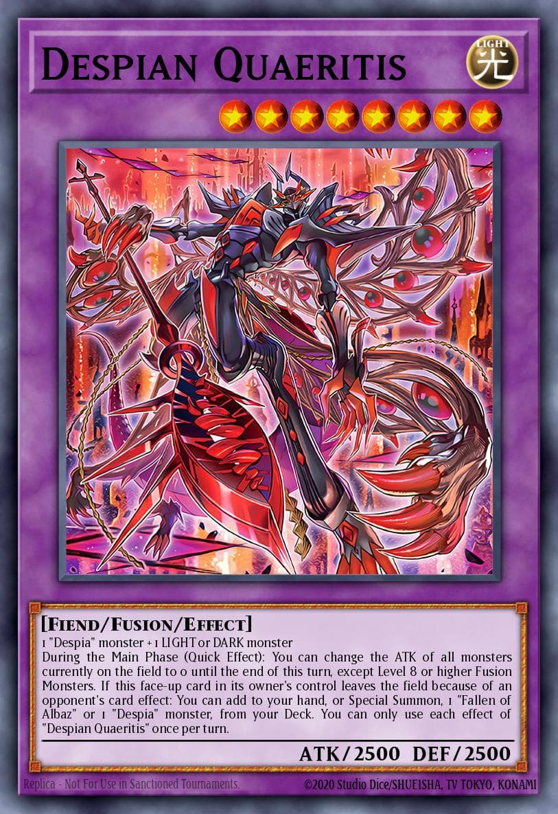 Despian Quaeritis — Dawn of Majesty Yu-Gi-Oh! card by Konami