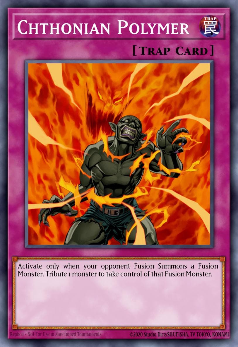 Chthonian Polymer — Dark Revelation Volume 4 Yu-Gi-Oh! card by KAZUKI TAKAHASHI