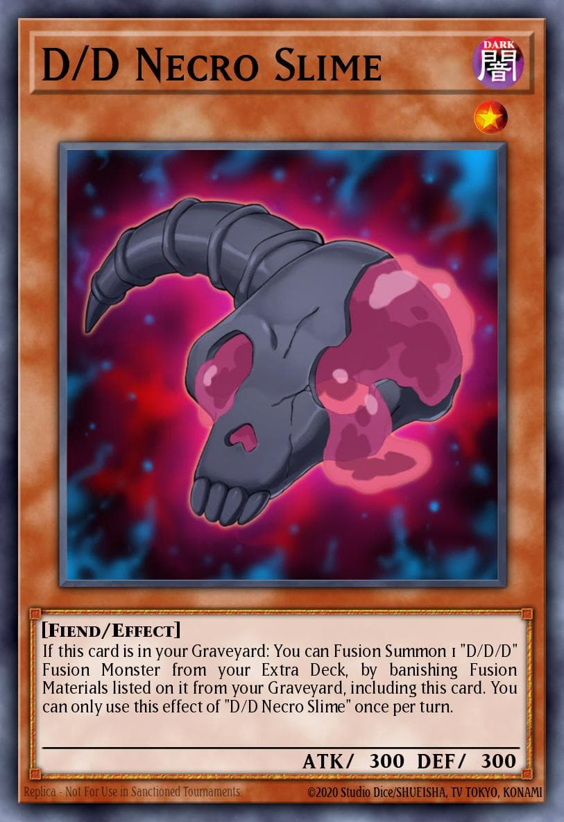 D/D Necro Slime — Star Pack - Battle Royal Yu-Gi-Oh! card by KAZUKI TAKAHASHI