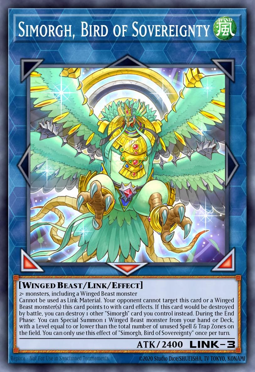 Simorgh, Bird of Sovereignty — Duel Overload