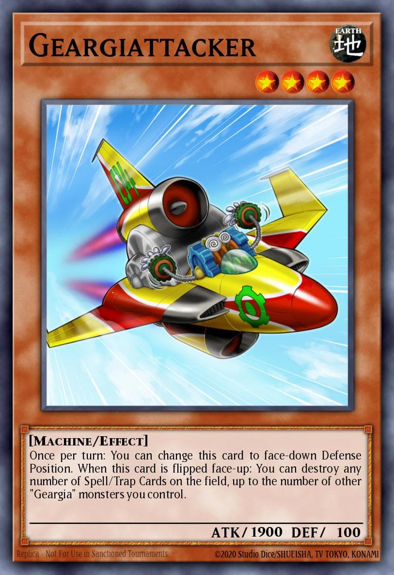 Geargiattacker — Yu-Gi-Oh! card