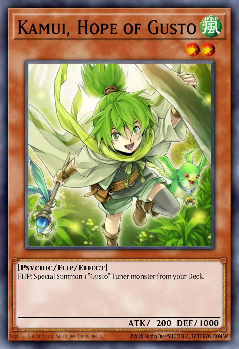 Kamui, Hope of Gusto — Duel Terminal 6