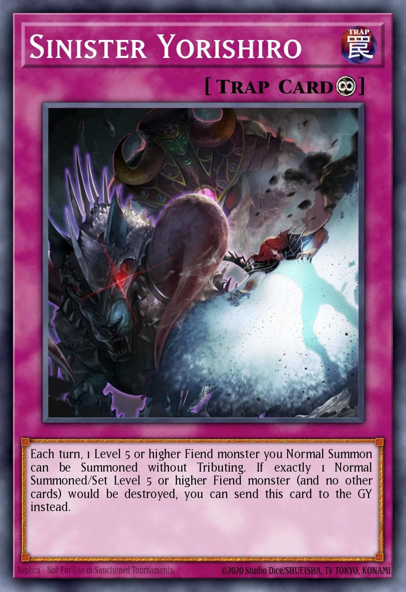 Sinister Yorishiro — Yu-Gi-Oh! card