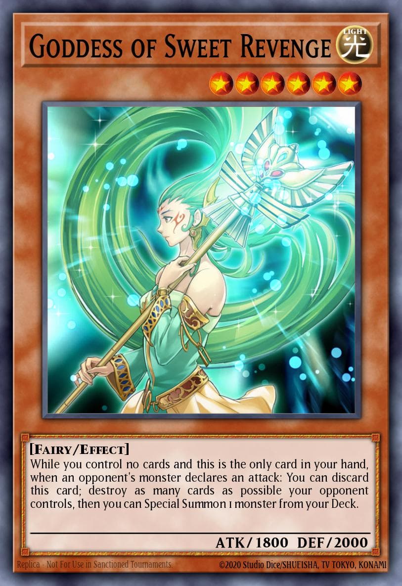 Goddess of Sweet Revenge — Legendary Collection Kaiba Yu-Gi-Oh! card by KAZUKI TAKAHASHI
