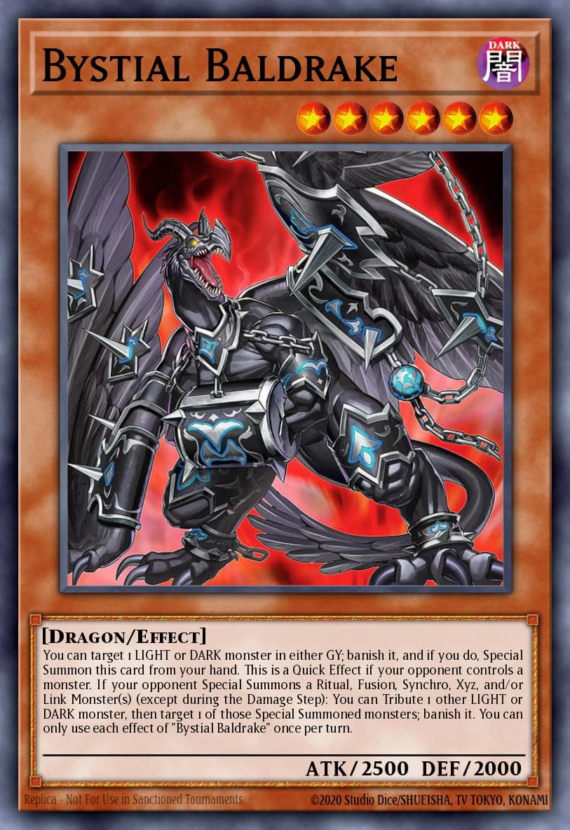Bystial Baldrake — Photon Hypernova Yu-Gi-Oh! card by Studio Dice/MICHIHARA
