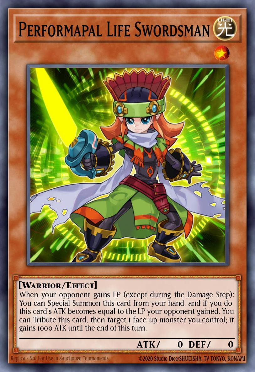 Performapal Life Swordsman — 2017 Mega-Tin Mega Pack