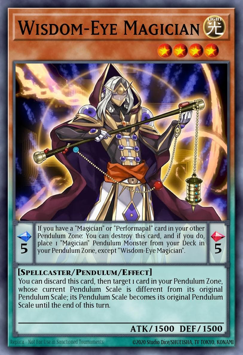 Wisdom-Eye Magician — Yu-Gi-Oh! card