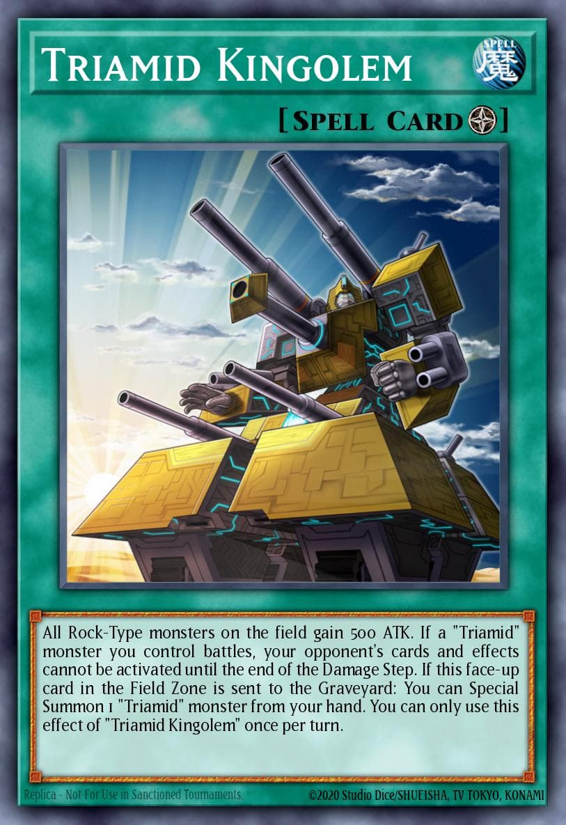 Triamid Kingolem — The Dark Illusion