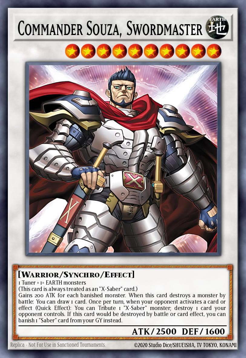 Commander Souza, Swordmaster — ygo-unknown