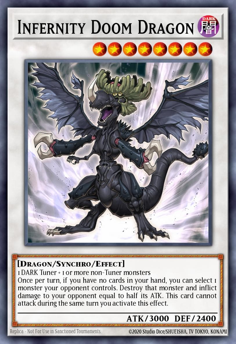 Infernity Doom Dragon — Yu-Gi-Oh! card