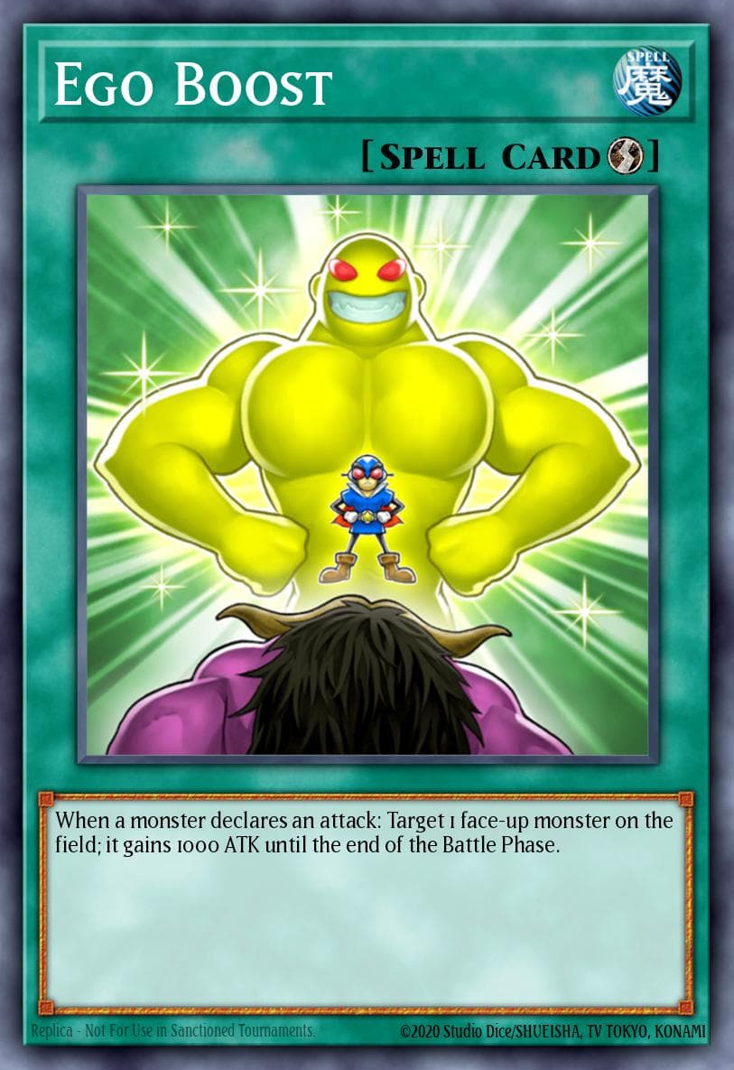 Ego Boost — Yu-Gi-Oh! card