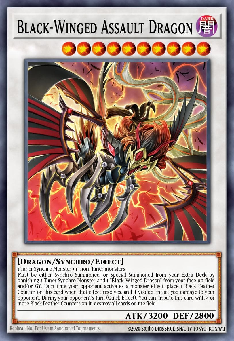 Black-Winged Assault Dragon — Darkwing Blast