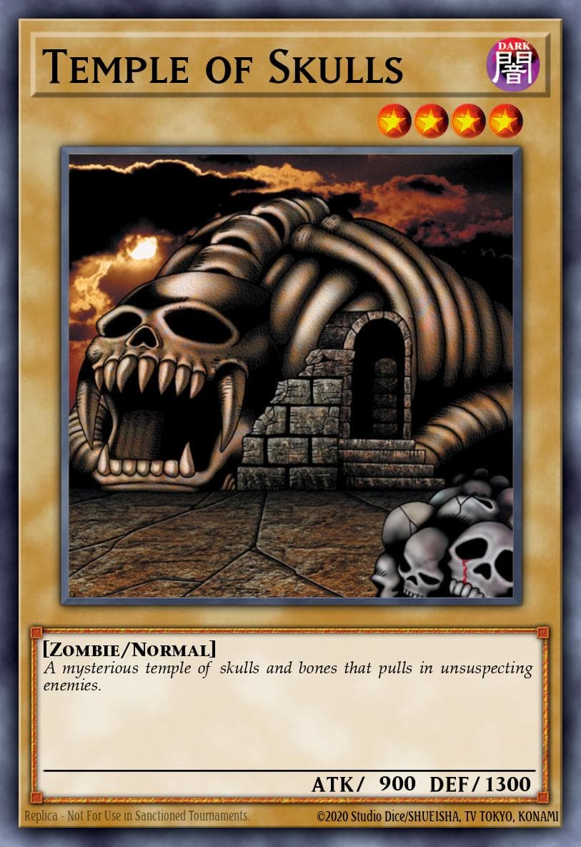 Temple of Skulls — OTS Tournament Pack 2 Yu-Gi-Oh! card by KAZUKI TAKAHASHI